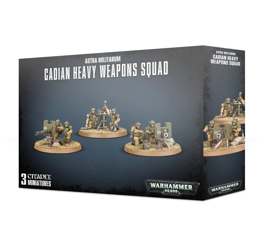 Cadian Heavy Weapon Squad