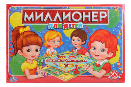 Экономическая настольная игра Умка Миллионер