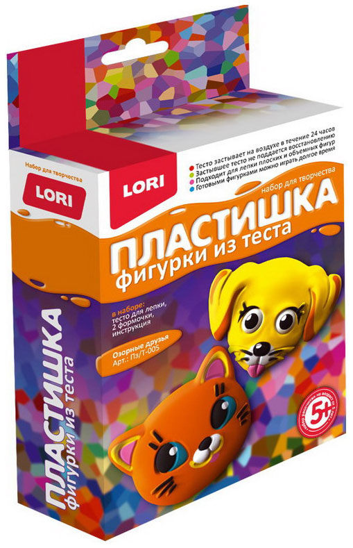 Фигурки из теста Лори Пластишка «Озорные друзья»