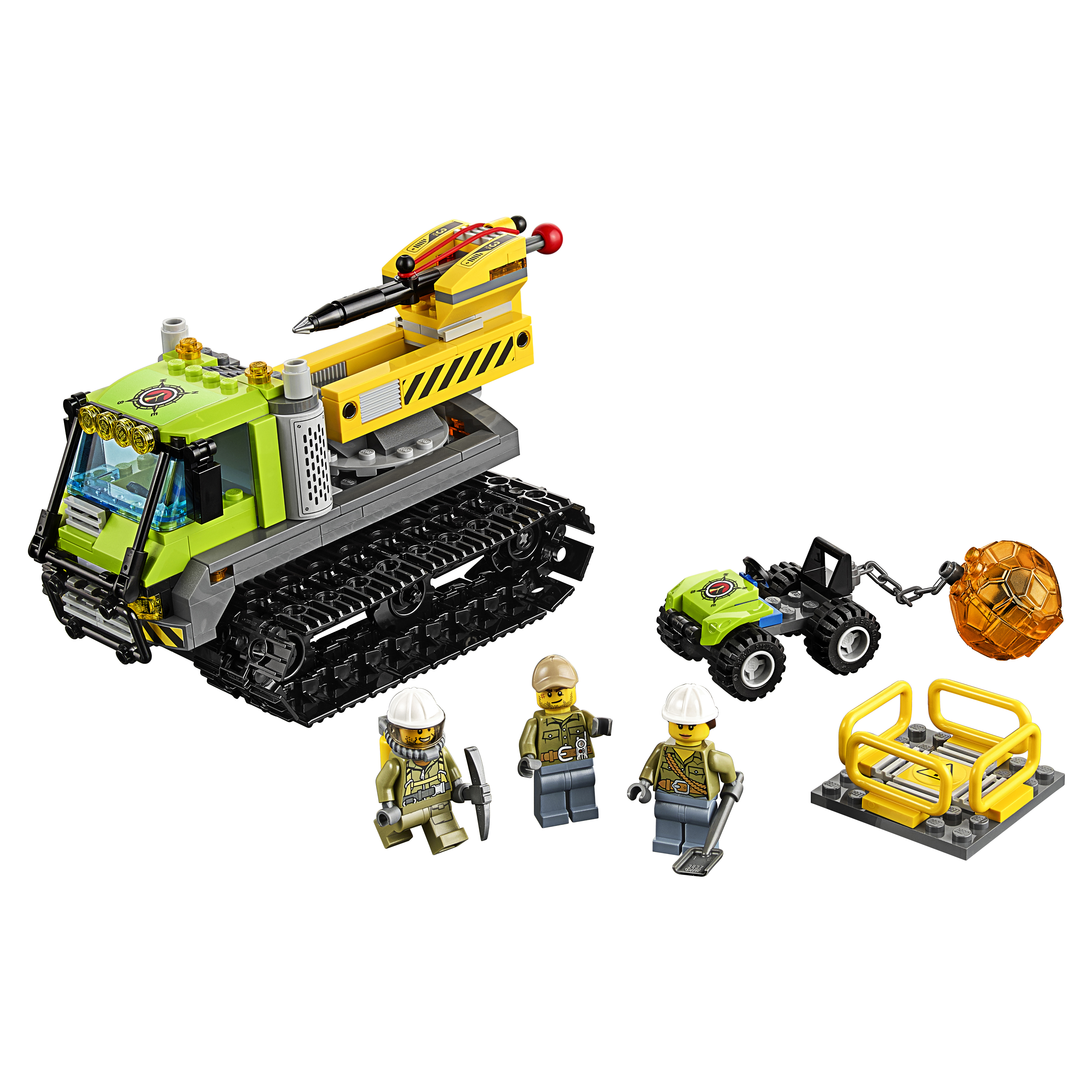 Конструктор LEGO City Volcano Explorers Вездеход