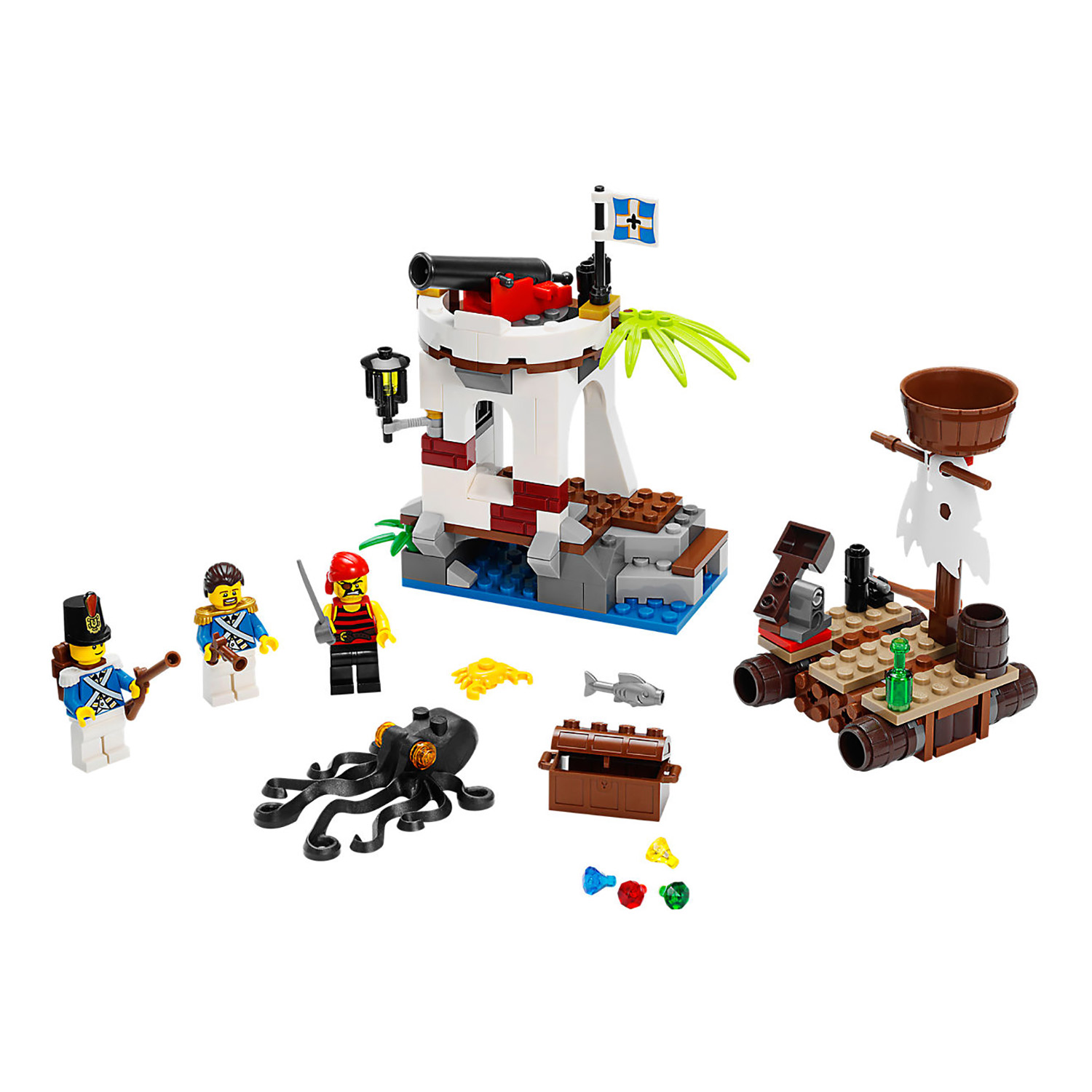 Конструктор LEGO Pirates Военный блокпост (70410)