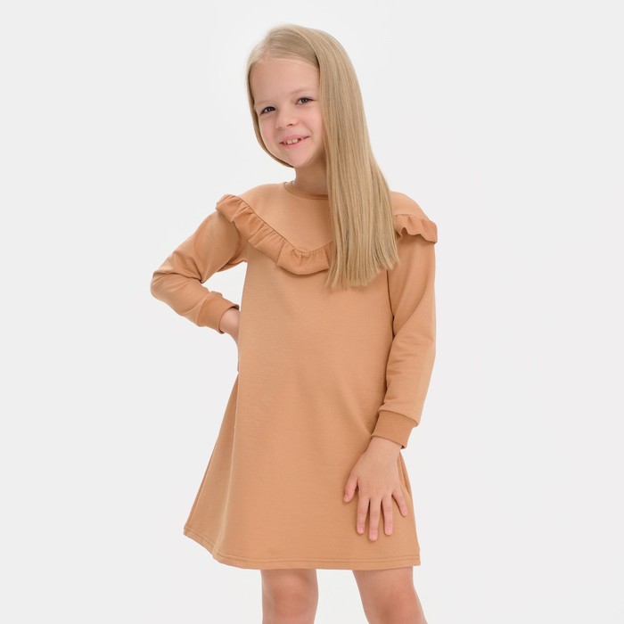 Платье детское KAFTAN Basic line, размер 32 (110-116)