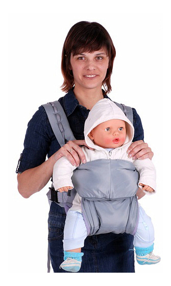 Рюкзак-кенгуру Чудо Чадо BabyActive Simple бежевый