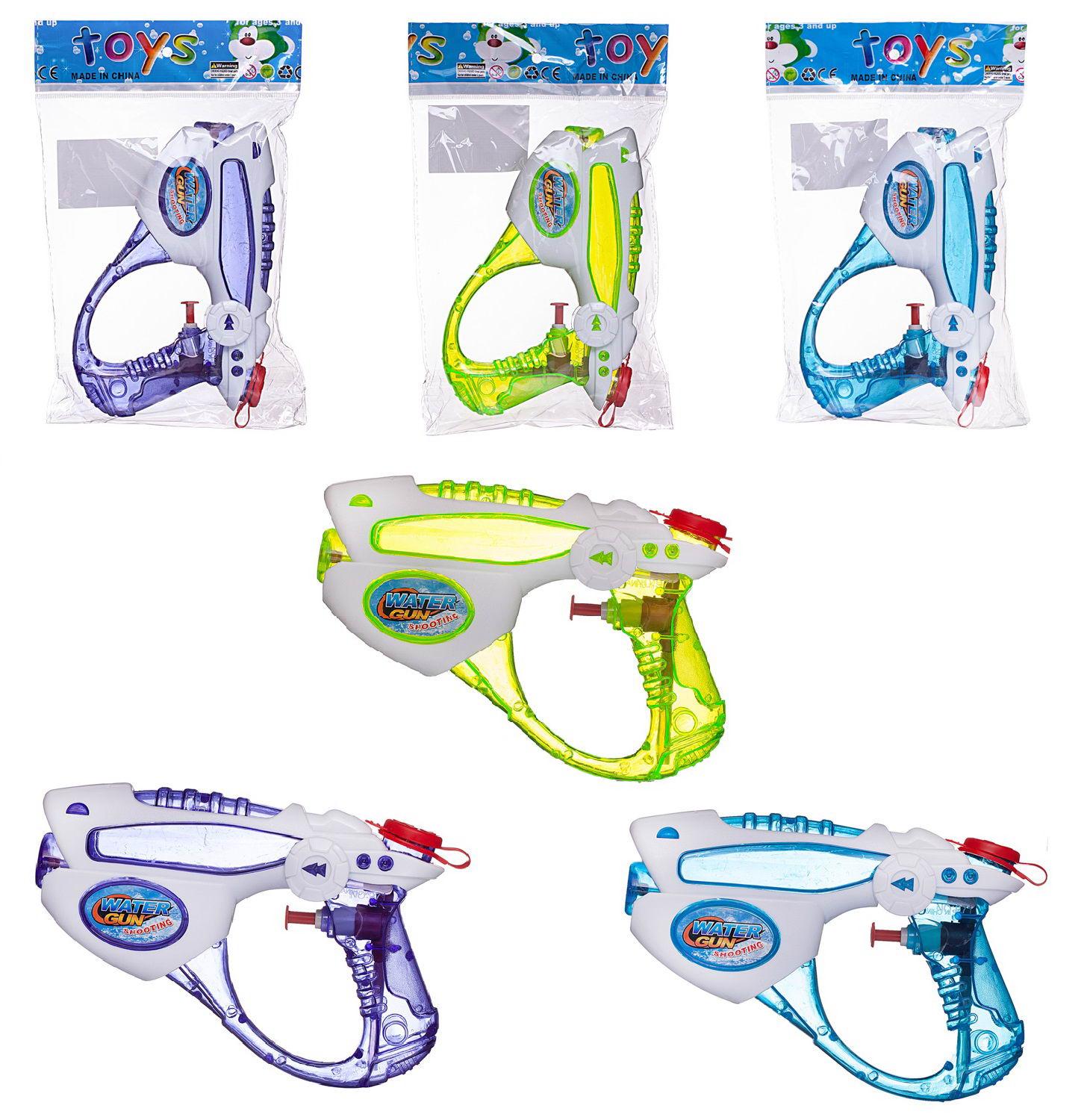Водное оружие игрушечное Junfa Пистолет 200мл 3 цвета в ассортименте